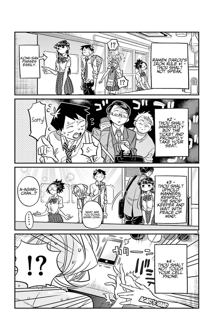 Komi-san wa Komyushou Desu Chapter 28 page 5 - Chapter 28
