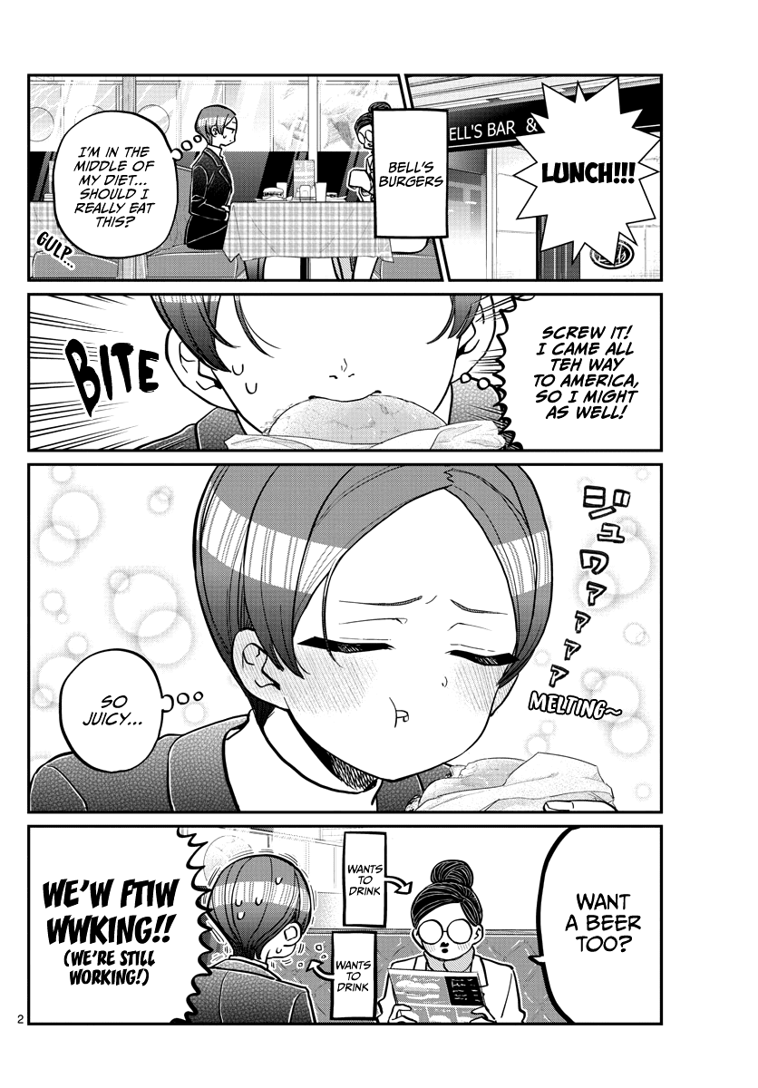 Komi-san wa Komyushou Desu Chapter 281 page 2 - Chapter 281: Hamburgers for Lunch