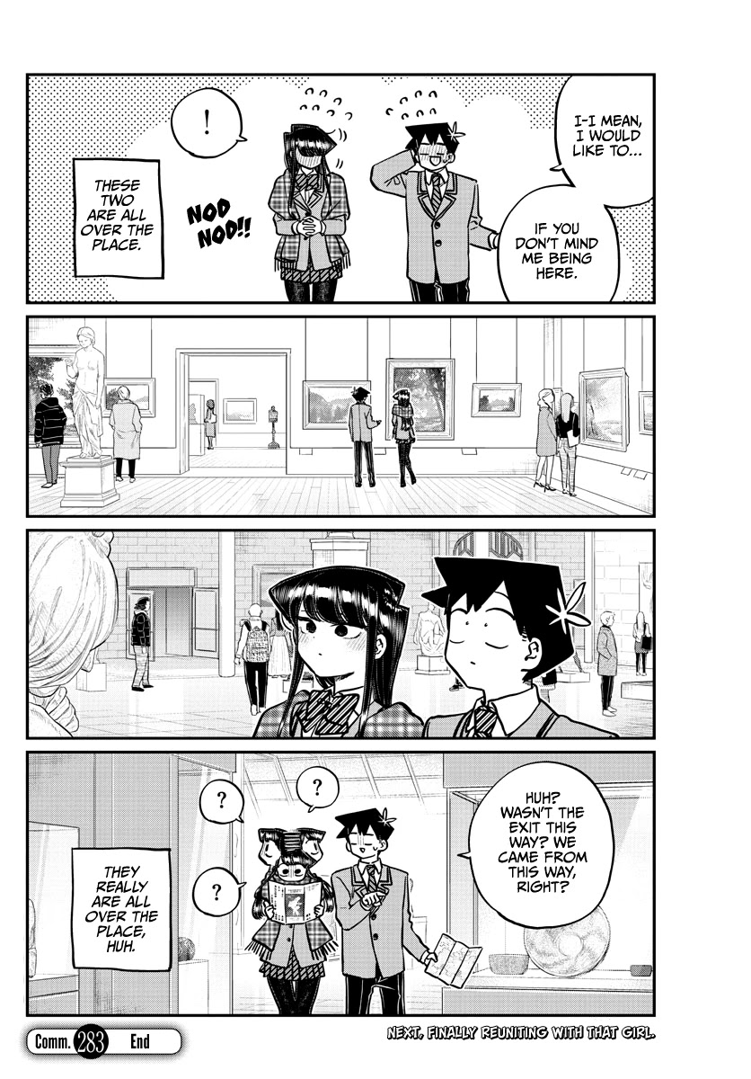 Komi-san wa Komyushou Desu Chapter 283 page 9 - Chapter 283: Gallery