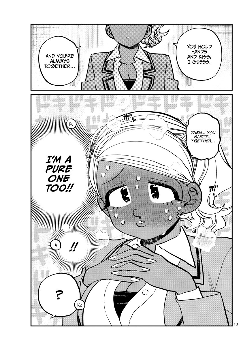 Komi-san wa Komyushou Desu Chapter 285 page 13 - Chapter 285: I don't like it, but I'm not against it. That's all.