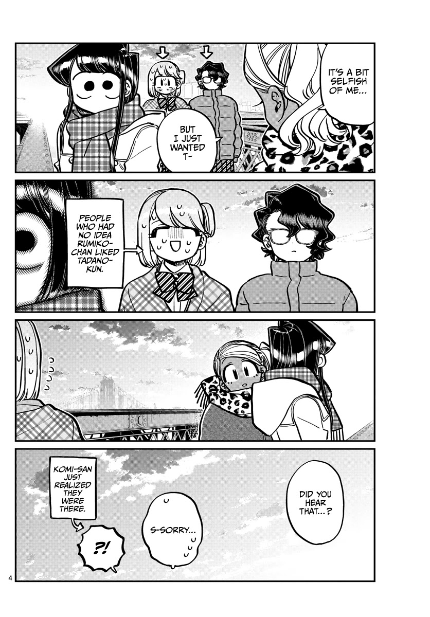 Komi-san wa Komyushou Desu Chapter 285 page 4 - Chapter 285: I don't like it, but I'm not against it. That's all.