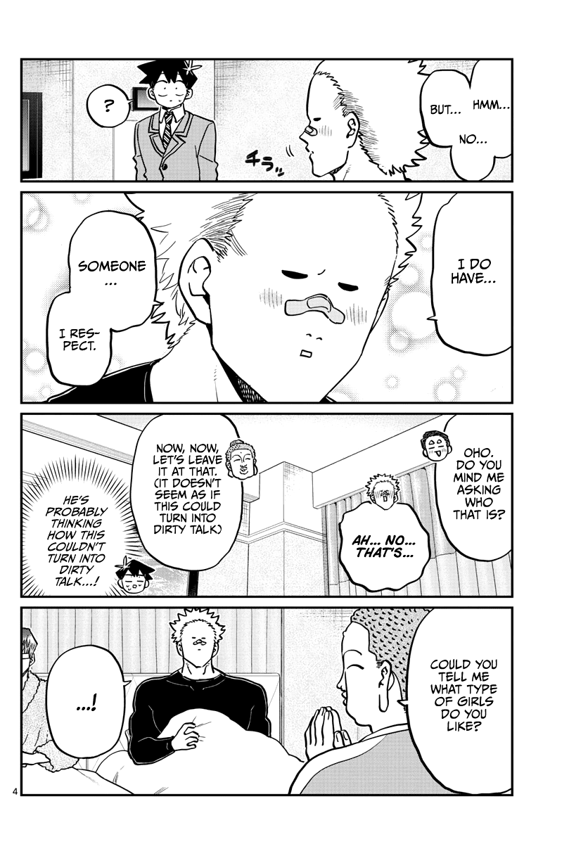 Komi-san wa Komyushou Desu Chapter 286 page 4 - Chapter 286: Boy's Room
