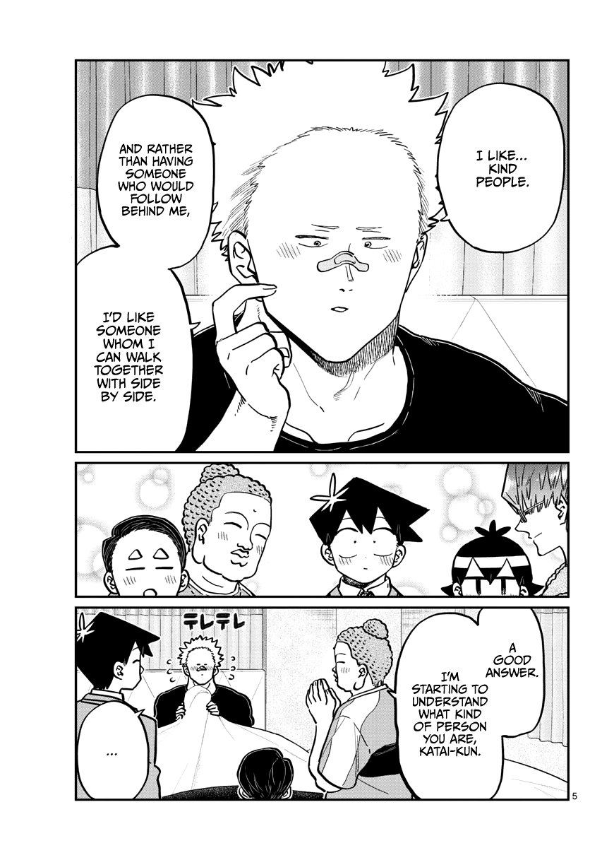 Komi-san wa Komyushou Desu Chapter 286 page 5 - Chapter 286: Boy's Room