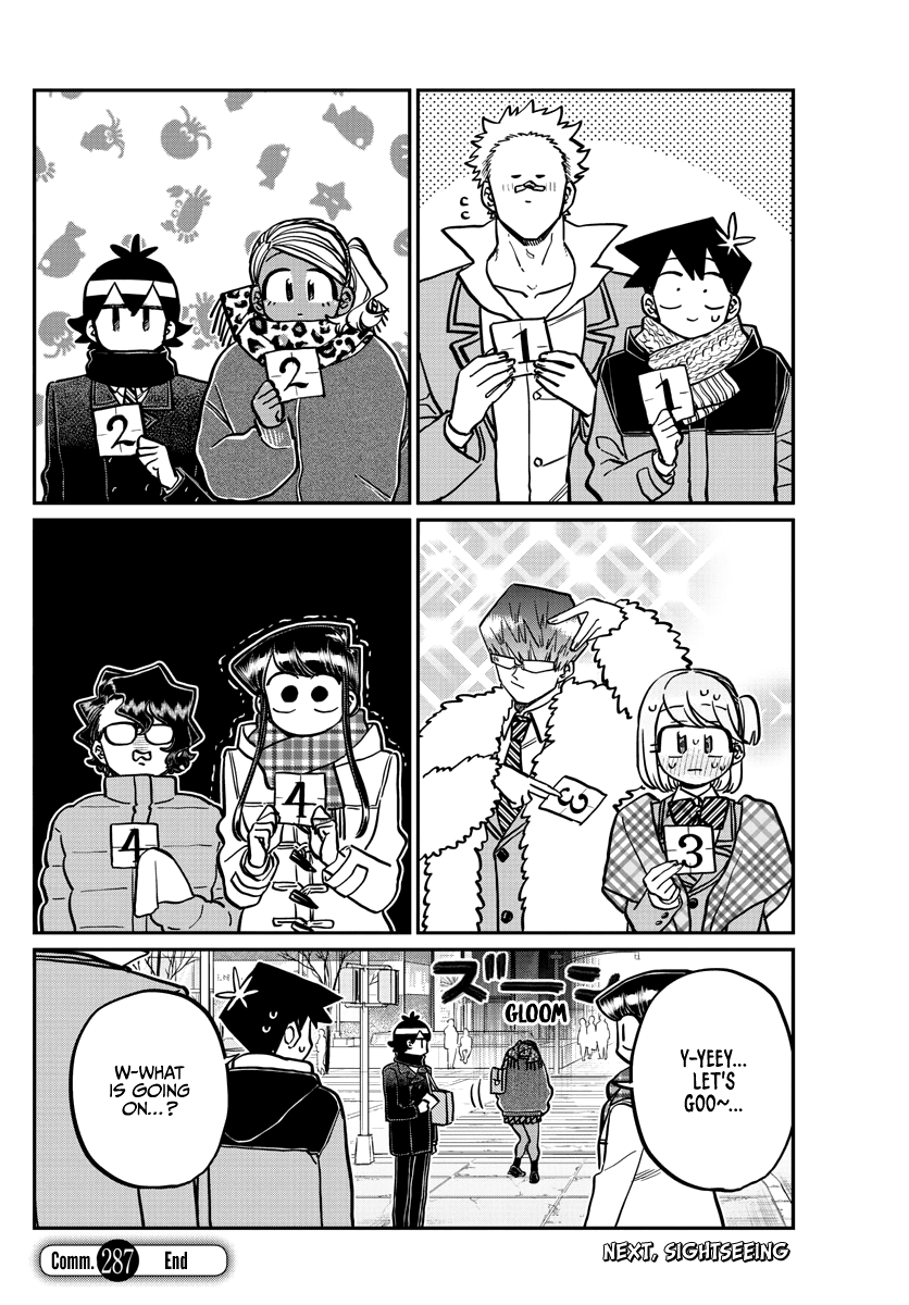 Komi-san wa Komyushou Desu Chapter 287 page 5 - Chapter 287: Group activities