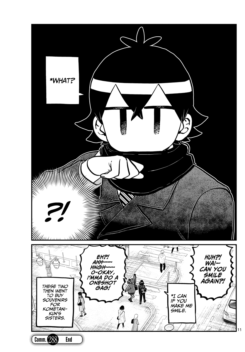 Komi-san wa Komyushou Desu Chapter 288 page 11 - Chapter 288: Rumiko-chan and Kometani-kun