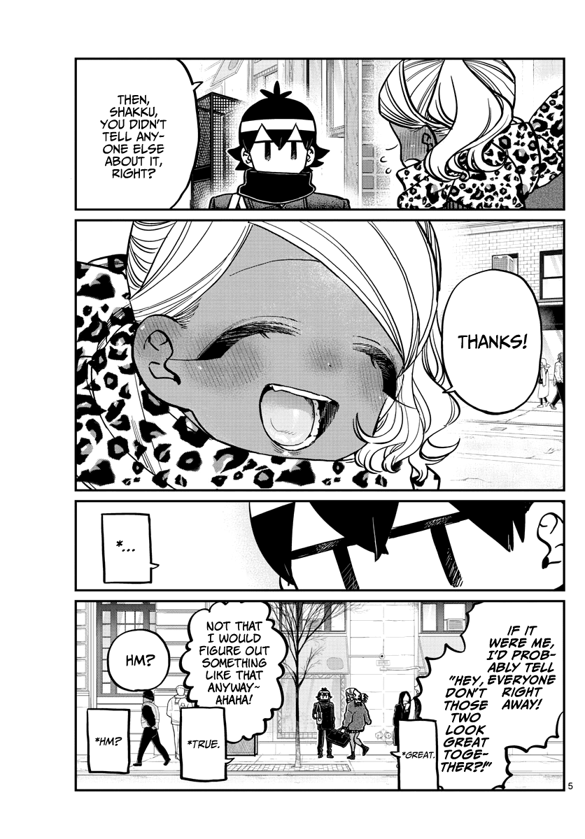 Komi-san wa Komyushou Desu Chapter 288 page 5 - Chapter 288: Rumiko-chan and Kometani-kun