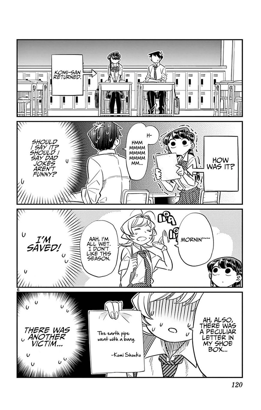 Komi-san wa Komyushou Desu Chapter 29 page 6 - Chapter 29