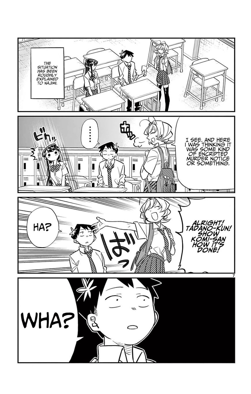 Komi-san wa Komyushou Desu Chapter 29 page 7 - Chapter 29
