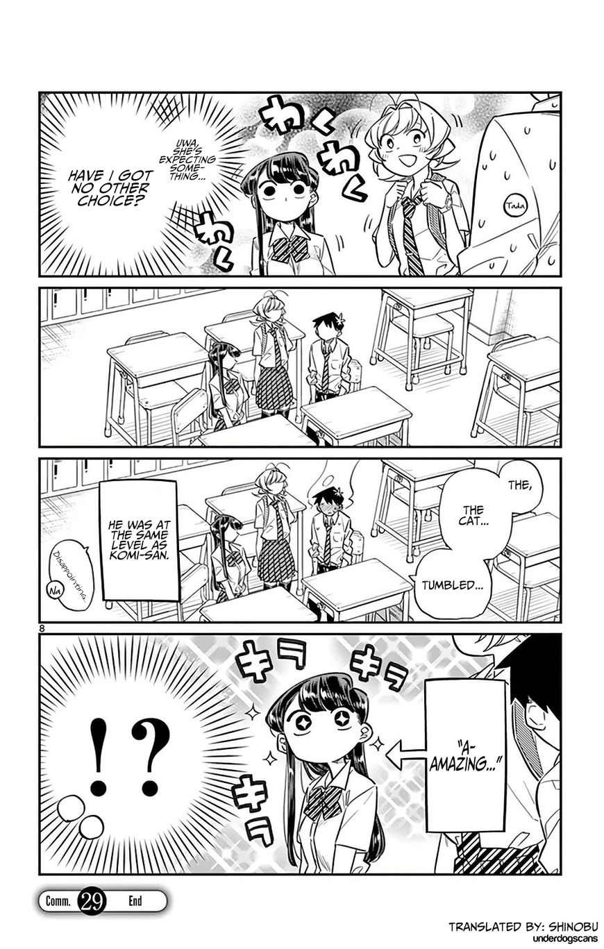 Komi-san wa Komyushou Desu Chapter 29 page 8 - Chapter 29