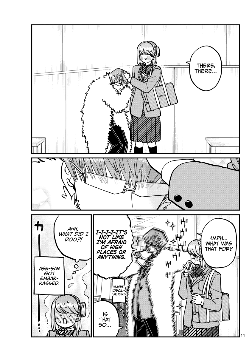 Komi-san wa Komyushou Desu Chapter 290 page 11 - Chapter 290: Naruse-kun and Ase-san 2