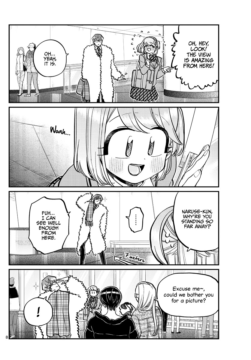 Komi-san wa Komyushou Desu Chapter 290 page 8 - Chapter 290: Naruse-kun and Ase-san 2