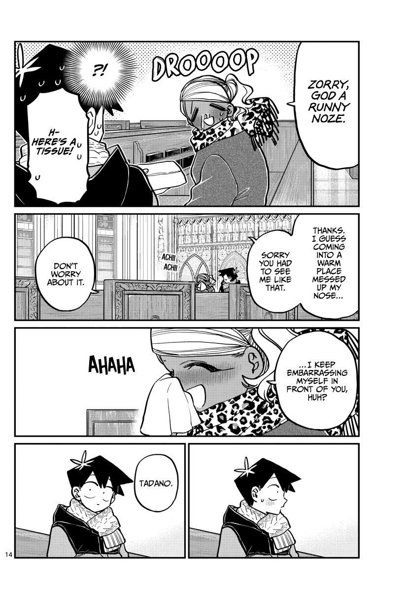 Komi-san wa Komyushou Desu Chapter 293 page 14 - Chapter 293: Turn this way. Please.