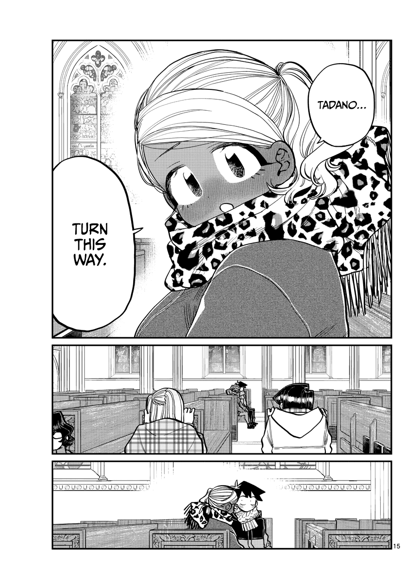 Komi-san wa Komyushou Desu Chapter 293 page 15 - Chapter 293: Turn this way. Please.