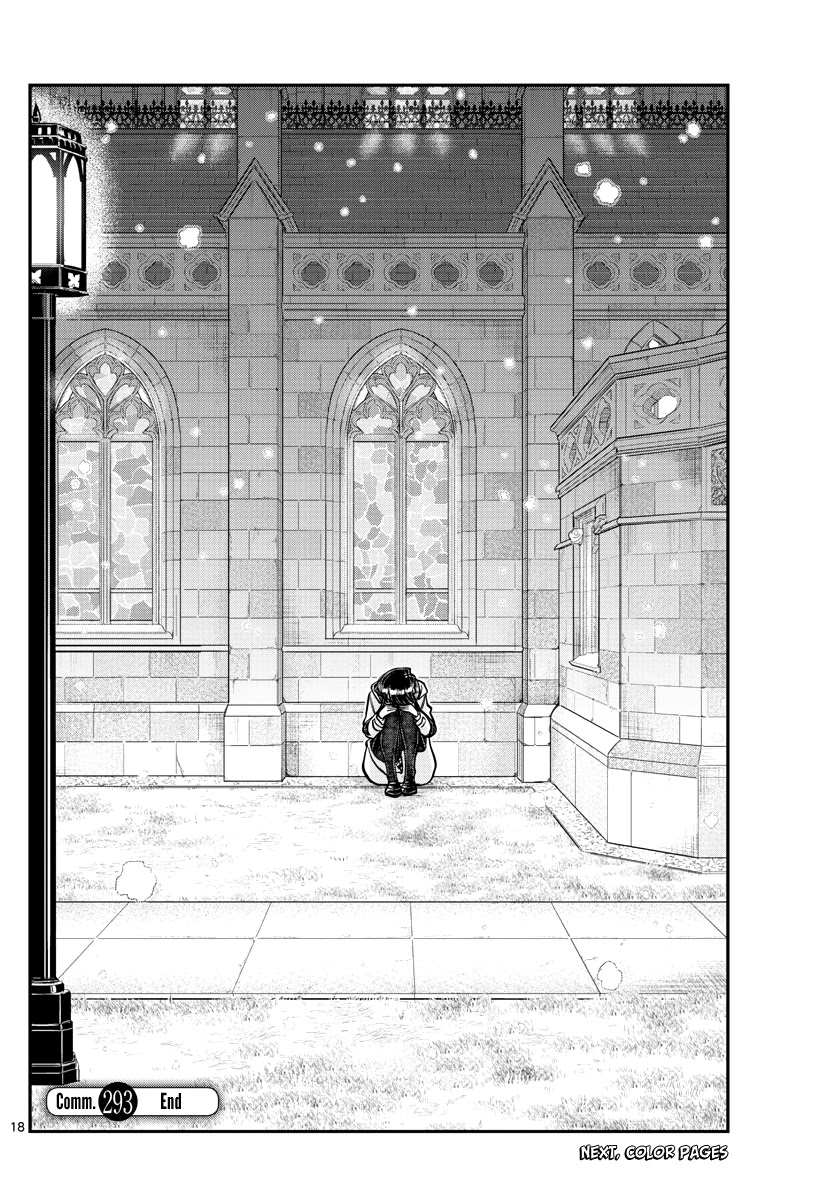 Komi-san wa Komyushou Desu Chapter 293 page 18 - Chapter 293: Turn this way. Please.