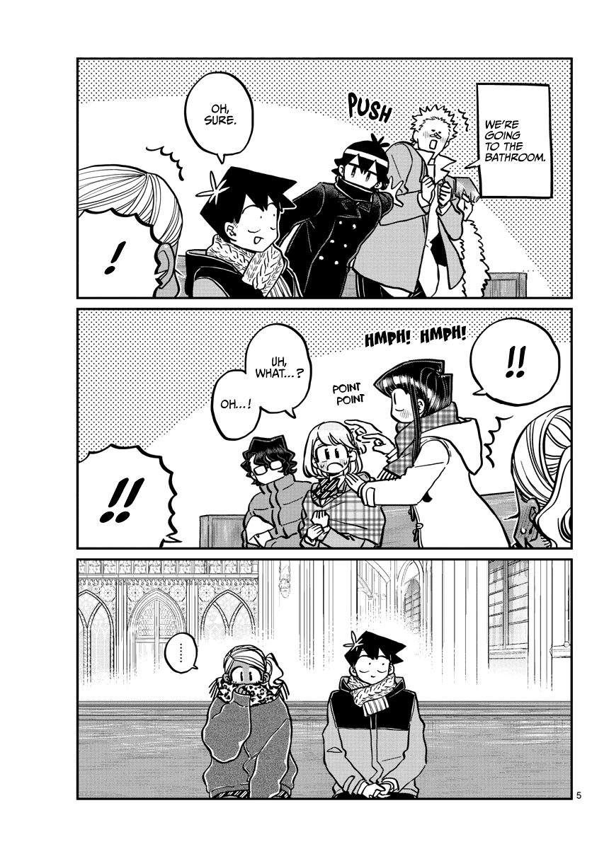 Komi-san wa Komyushou Desu Chapter 293 page 5 - Chapter 293: Turn this way. Please.