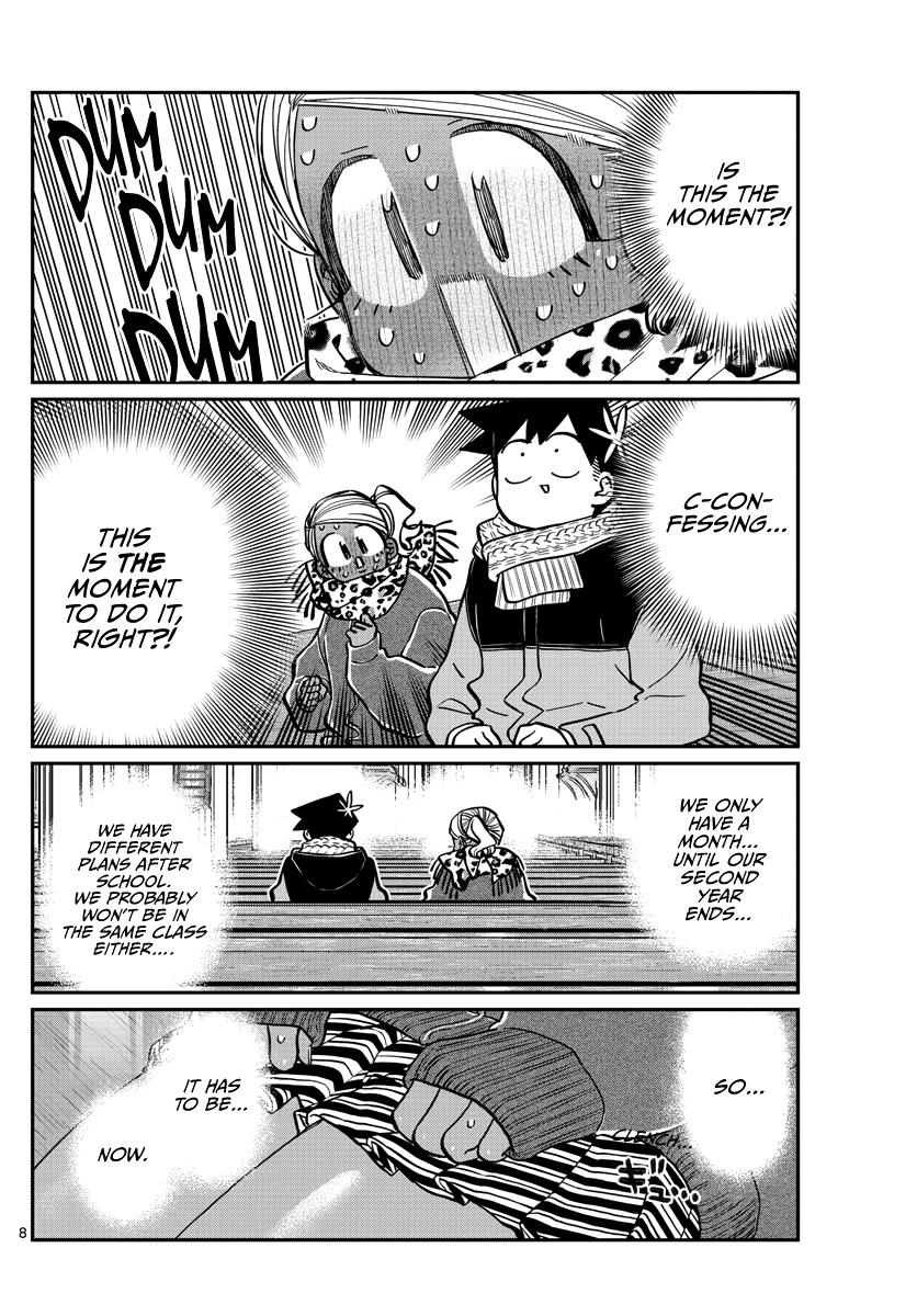 Komi-san wa Komyushou Desu Chapter 293 page 8 - Chapter 293: Turn this way. Please.