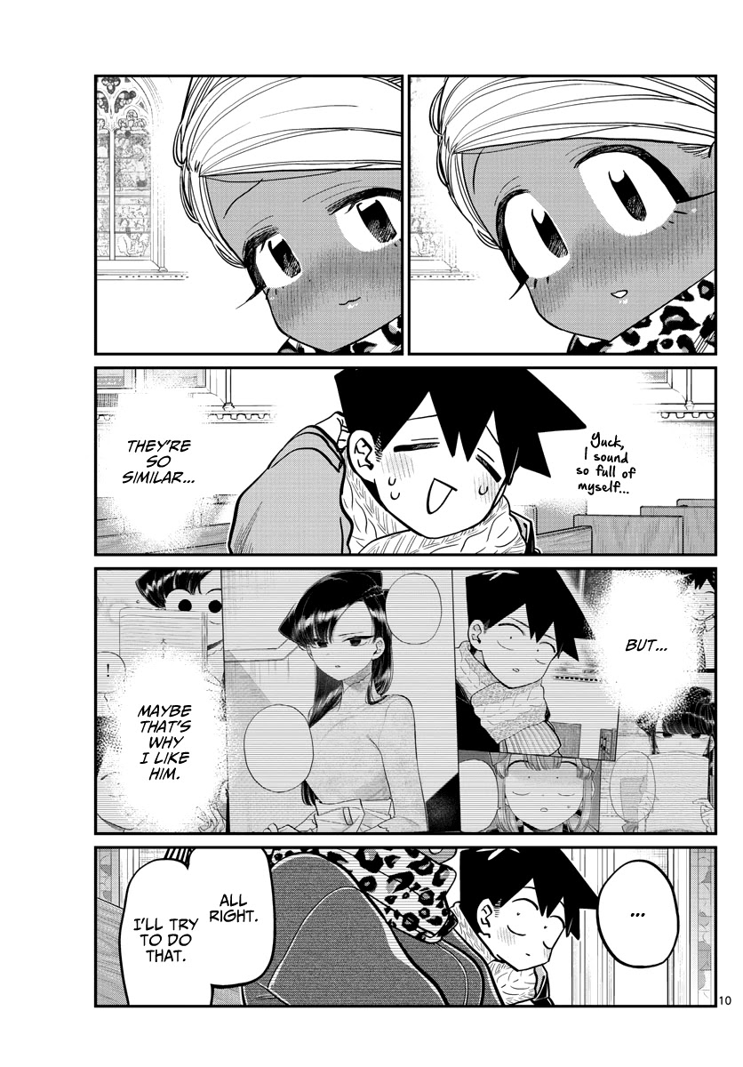 Komi-san wa Komyushou Desu Chapter 294 page 10 - Chapter 294: I'm also sorry
