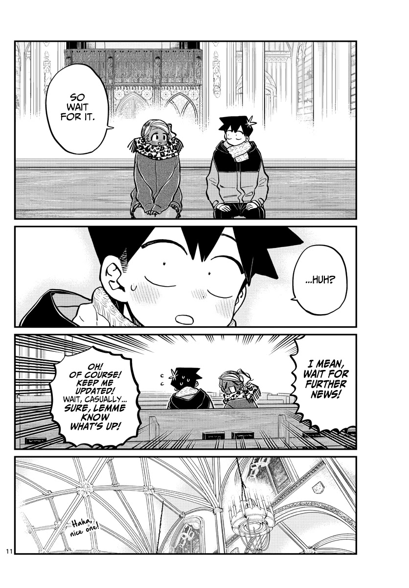 Komi-san wa Komyushou Desu Chapter 294 page 11 - Chapter 294: I'm also sorry