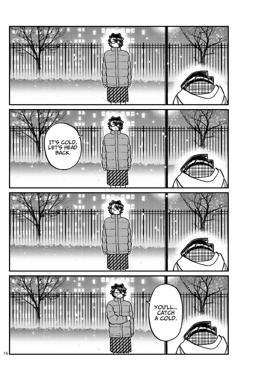 Komi-san wa Komyushou Desu Chapter 294 page 15 - Chapter 294: I'm also sorry