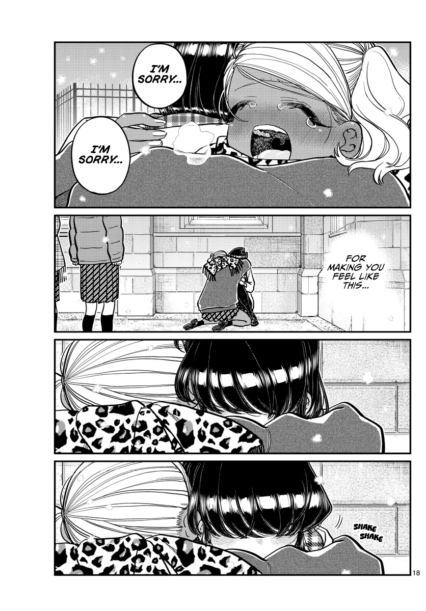 Komi-san wa Komyushou Desu Chapter 294 page 18 - Chapter 294: I'm also sorry