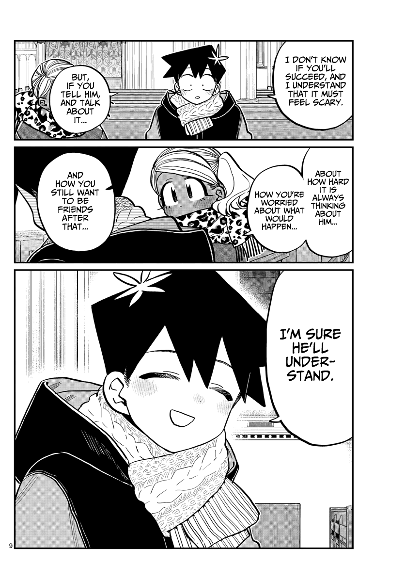 Komi-san wa Komyushou Desu Chapter 294 page 9 - Chapter 294: I'm also sorry