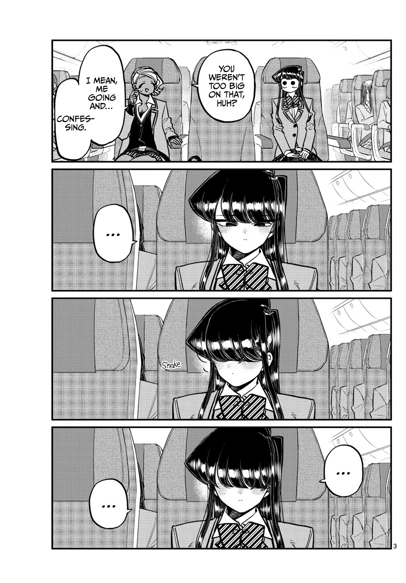 Komi-san wa Komyushou Desu Chapter 295 page 3 - Chapter 295: Flying Home