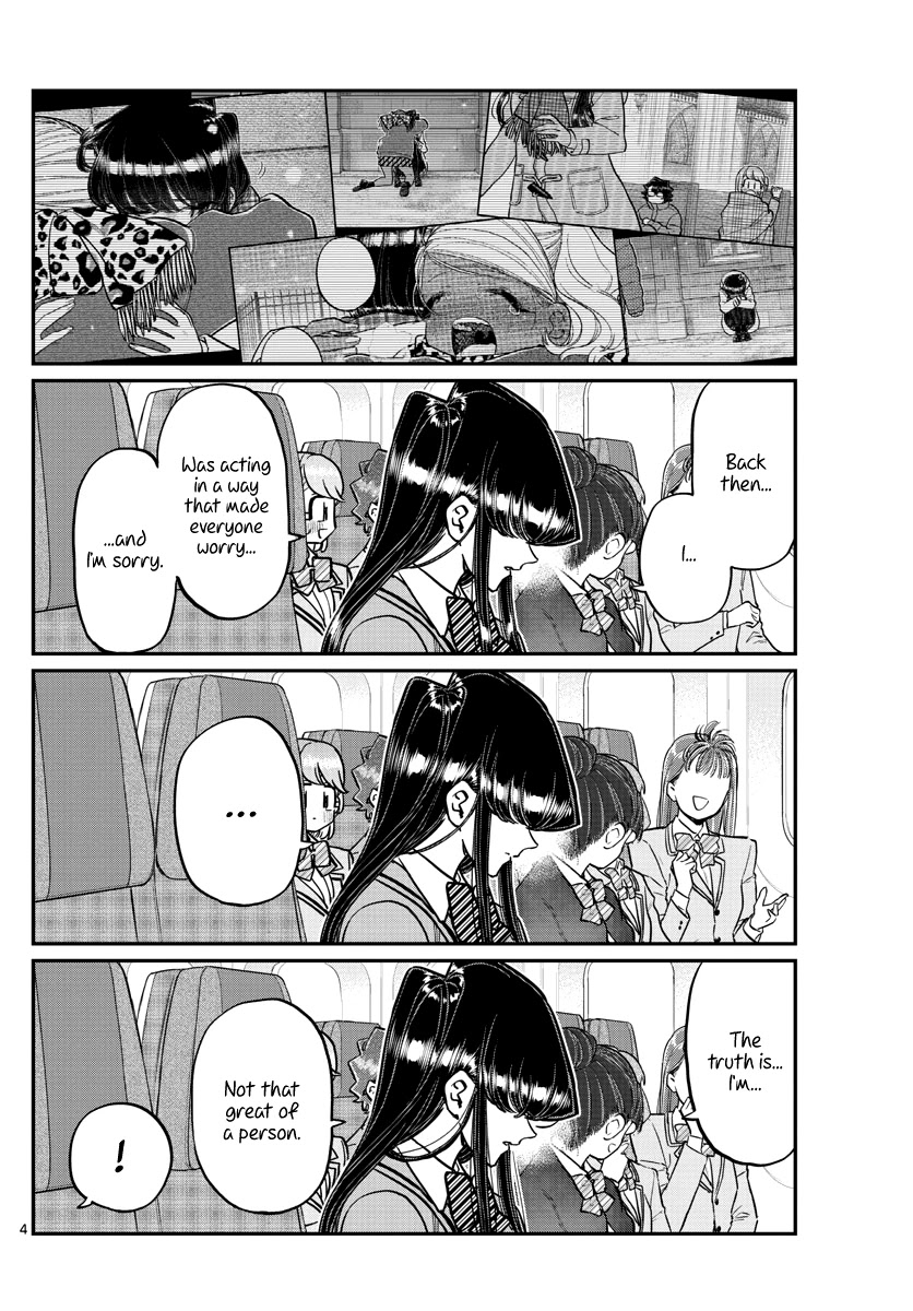 Komi-san wa Komyushou Desu Chapter 295 page 4 - Chapter 295: Flying Home