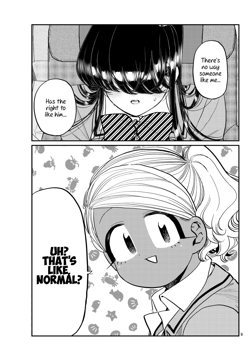 Komi-san wa Komyushou Desu Chapter 295 page 9 - Chapter 295: Flying Home