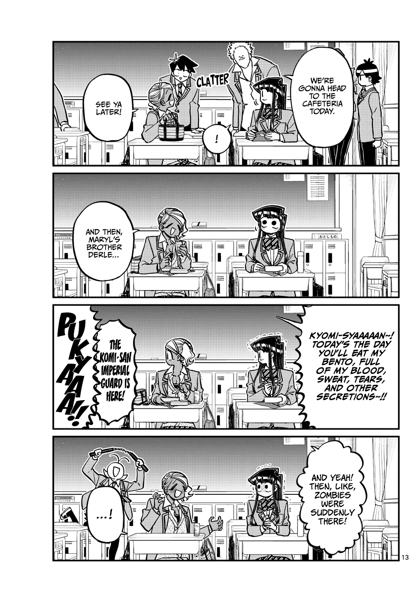 Komi-san wa Komyushou Desu Chapter 298 page 13 - Chapter 298