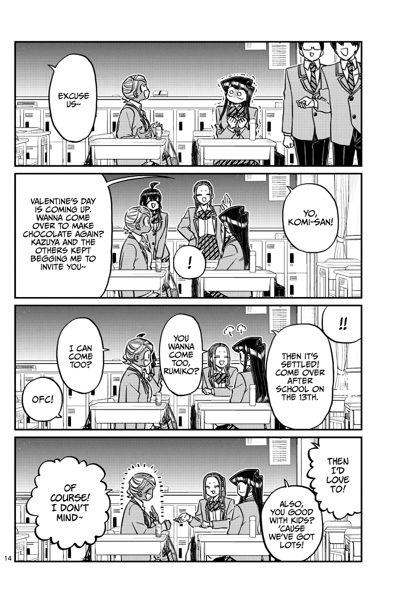 Komi-san wa Komyushou Desu Chapter 298 page 14 - Chapter 298