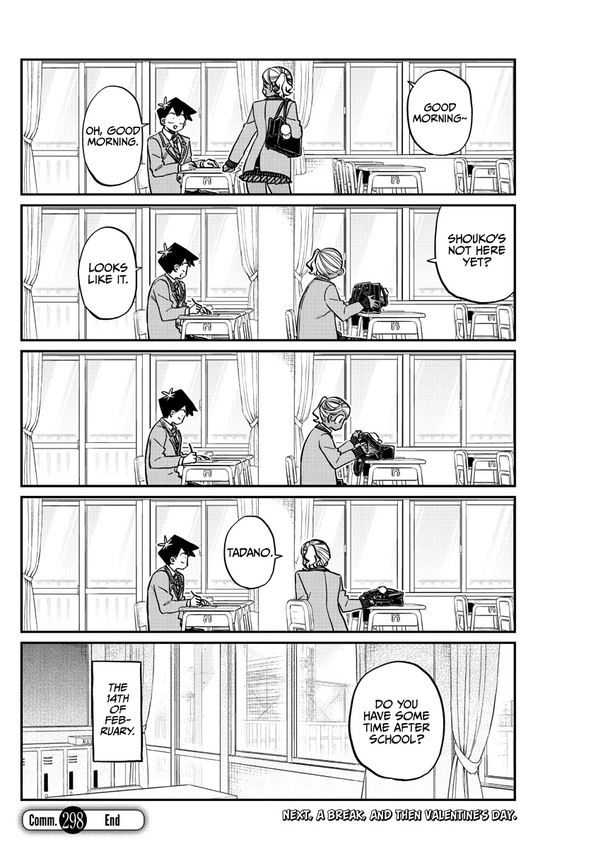 Komi-san wa Komyushou Desu Chapter 298 page 18 - Chapter 298