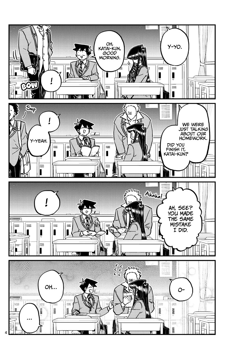 Komi-san wa Komyushou Desu Chapter 298 page 4 - Chapter 298