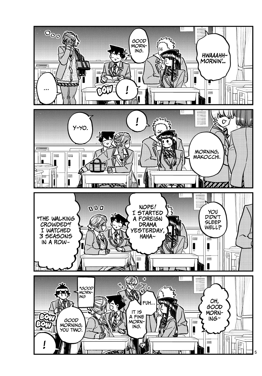 Komi-san wa Komyushou Desu Chapter 298 page 5 - Chapter 298