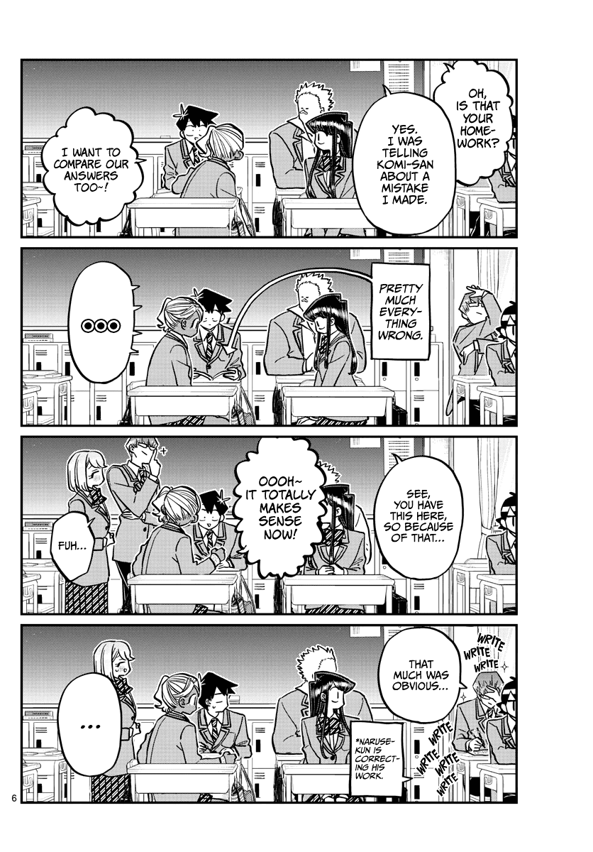 Komi-san wa Komyushou Desu Chapter 298 page 6 - Chapter 298