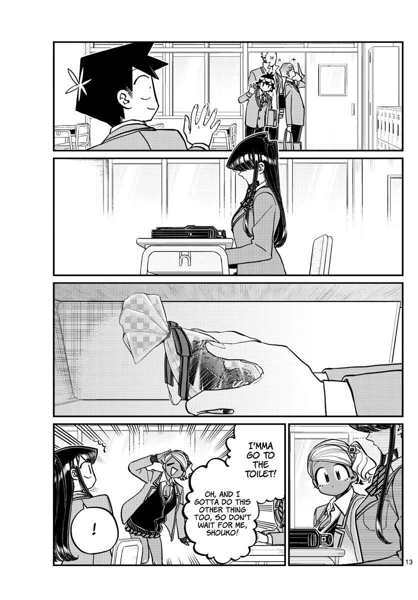 Komi-san wa Komyushou Desu Chapter 299 page 13 - Chapter 299: Valentine's Day, Second Year Edition