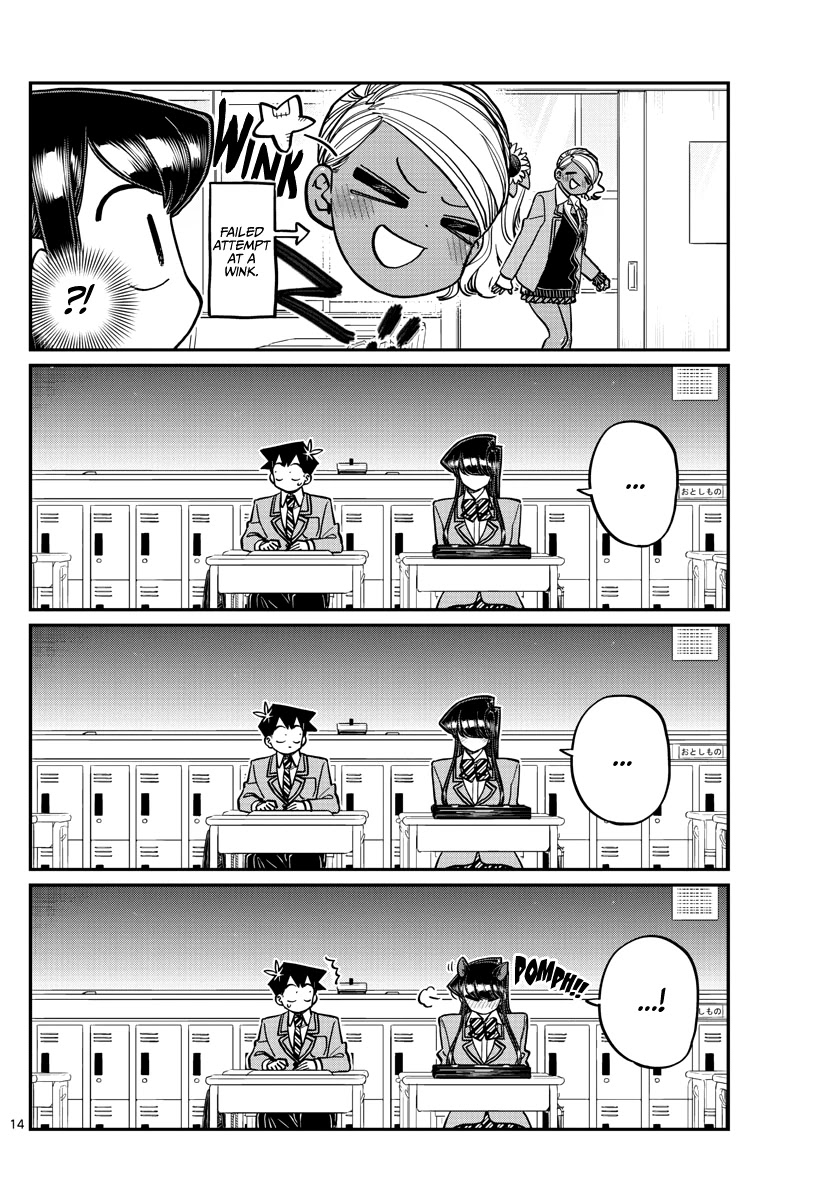 Komi-san wa Komyushou Desu Chapter 299 page 14 - Chapter 299: Valentine's Day, Second Year Edition