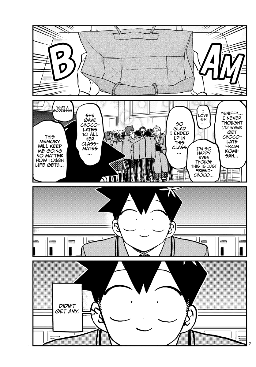 Komi-san wa Komyushou Desu Chapter 299 page 7 - Chapter 299: Valentine's Day, Second Year Edition
