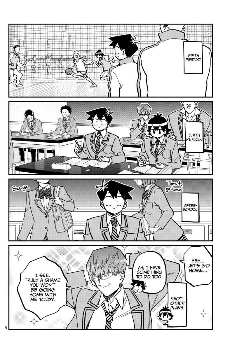 Komi-san wa Komyushou Desu Chapter 299 page 8 - Chapter 299: Valentine's Day, Second Year Edition