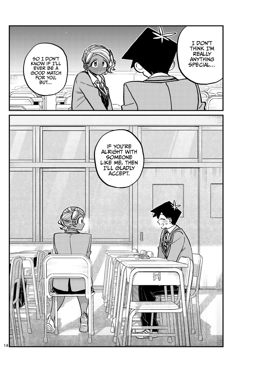 Komi-san wa Komyushou Desu Chapter 300 page 14 - Chapter 300: Confession