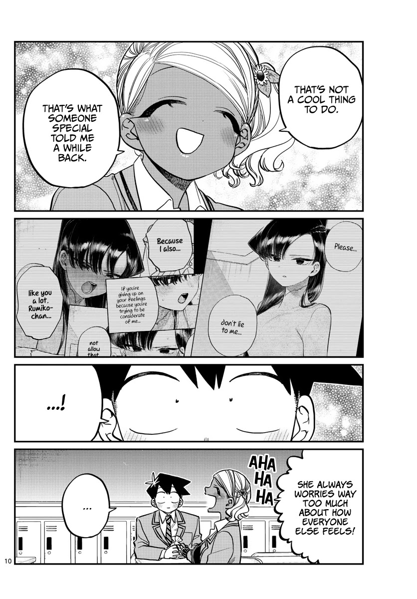 Komi-san wa Komyushou Desu Chapter 301 page 10 - Chapter 301: Confession 2
