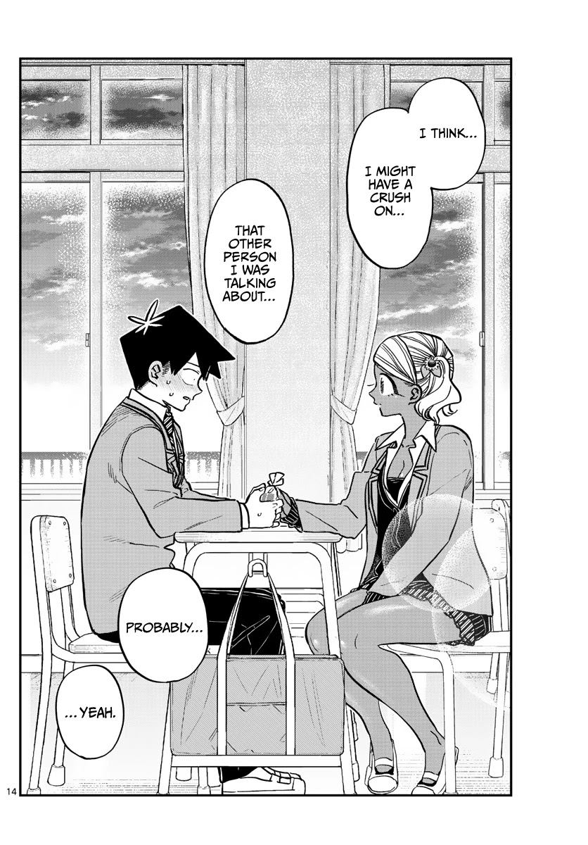 Komi-san wa Komyushou Desu Chapter 301 page 14 - Chapter 301: Confession 2