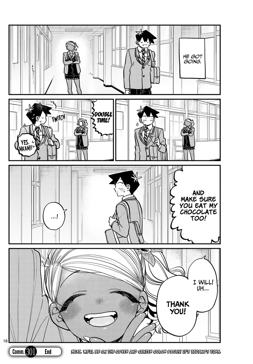 Komi-san wa Komyushou Desu Chapter 301 page 18 - Chapter 301: Confession 2