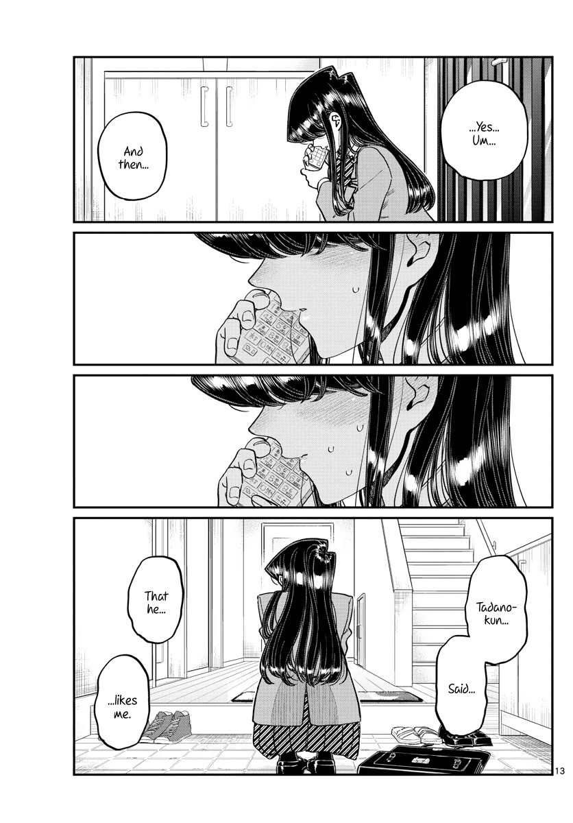 Komi-san wa Komyushou Desu Chapter 303 page 13 - Chapter 303: Confession 4