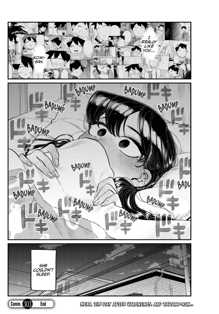 Komi-san wa Komyushou Desu Chapter 303 page 18 - Chapter 303: Confession 4