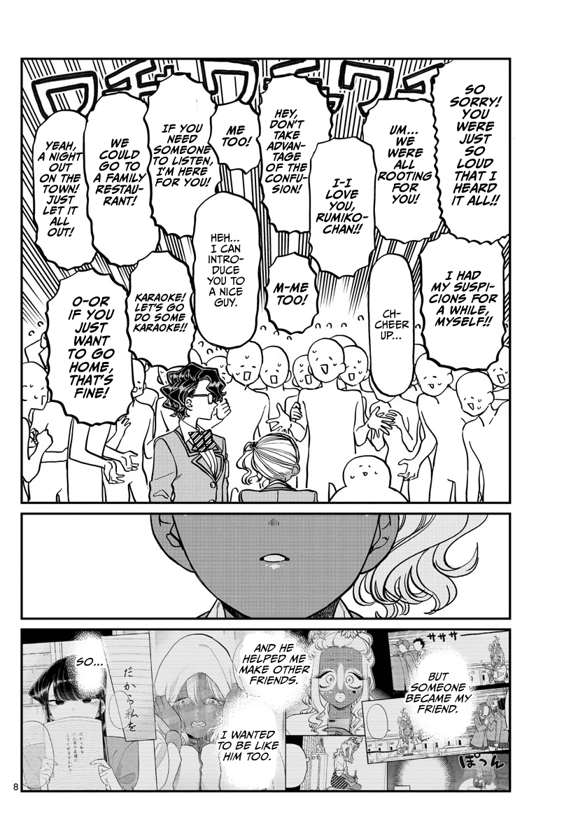 Komi-san wa Komyushou Desu Chapter 303 page 8 - Chapter 303: Confession 4