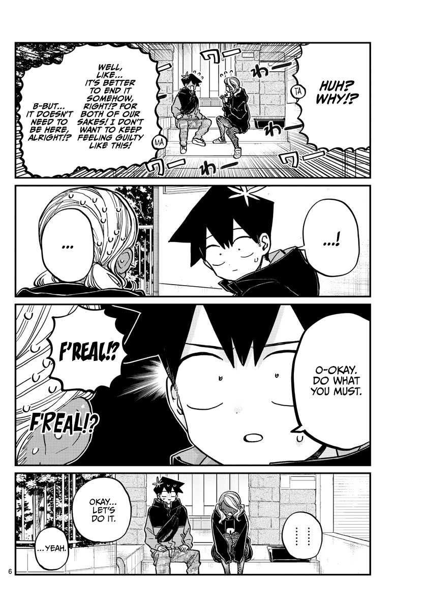 Komi-san wa Komyushou Desu Chapter 304 page 6 - Chapter 304: The Day After