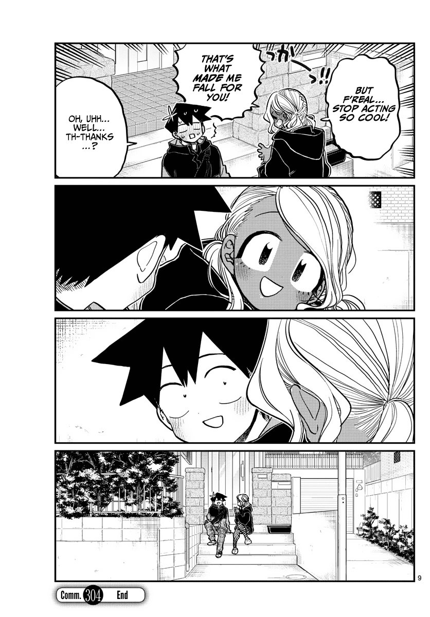 Komi-san wa Komyushou Desu Chapter 304 page 9 - Chapter 304: The Day After