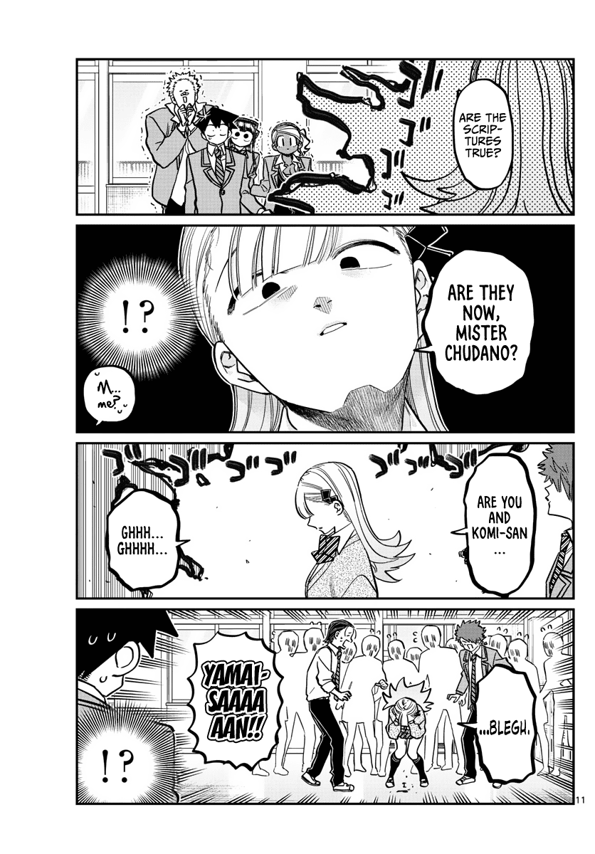 Komi-san wa Komyushou Desu Chapter 306 page 11 - Chapter 306: Reaction