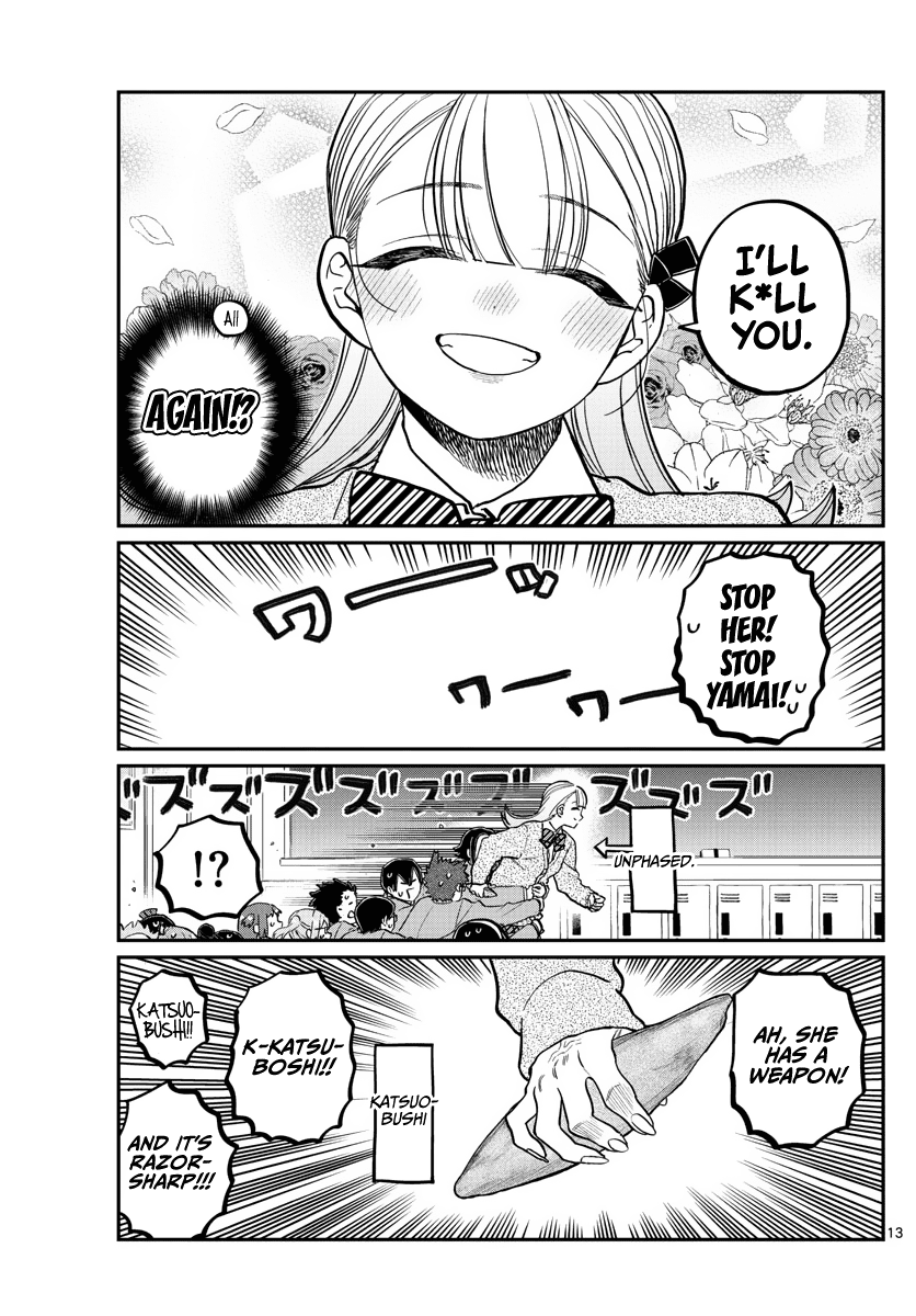 Komi-san wa Komyushou Desu Chapter 306 page 13 - Chapter 306: Reaction