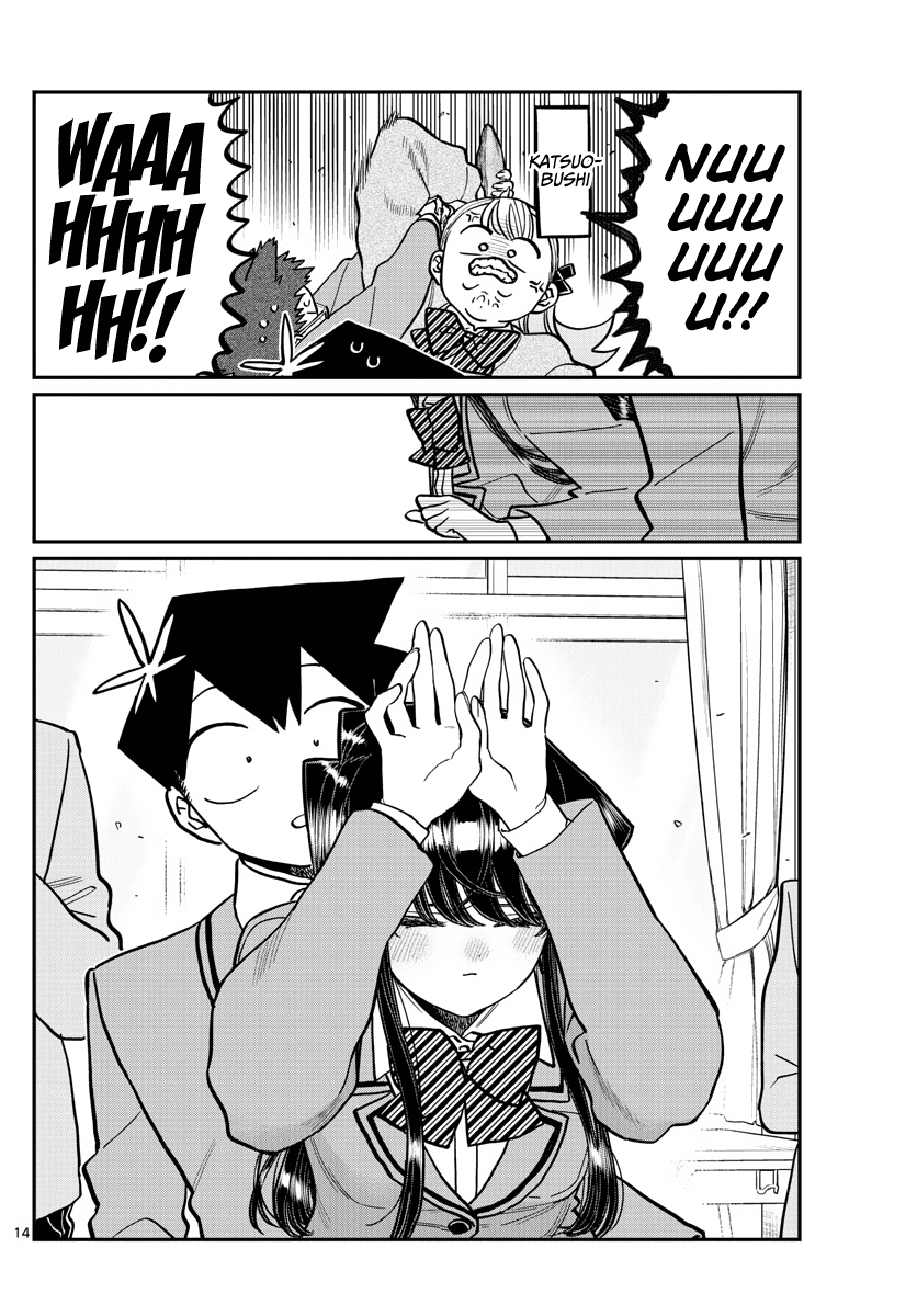 Komi-san wa Komyushou Desu Chapter 306 page 14 - Chapter 306: Reaction